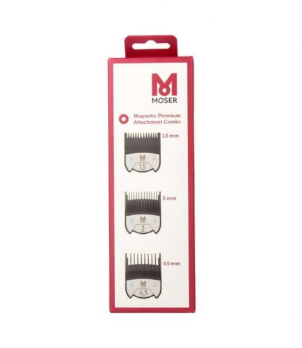 Moser fésűszett mágneses 3db (1,5/3/4,5mm)