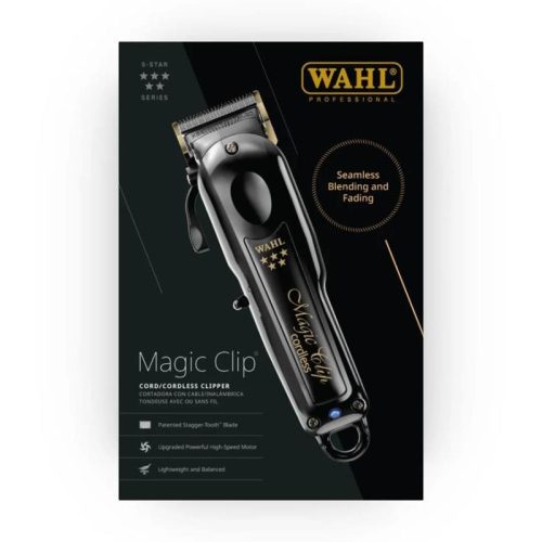 Wahl hajvágó CORDLESS MAGIC CLIP Black