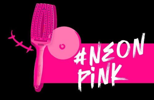 Olivia Garden Fingerbrush 2023 Neon Pink