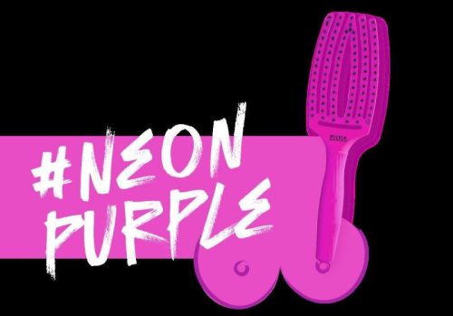 Olivia Garden Fingerbrush 2023 Neon Purple
