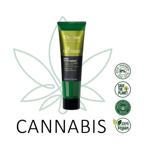 CANNABIS MASK NUTRI-ENERGY 150ml - maszk száraz, töredezett, sérült hajra