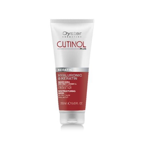 CUTINOL PLUS KERATIN MASK - Hialuron & Keratin gyenge, törékeny, vegykezelt hajra 250ml