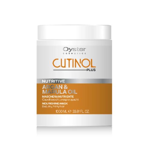 CUTINOL PLUS NUTRITIVE MASK - Argan & Marula oil - tápláló maszk száraz, fénytelen hajra 1000ml