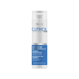   CUTINOL PLUS REBIRTH SHAMPOO - Keratin & Protein Complex újjáépítő sampon roncsolt, töredezett hajra 250ml