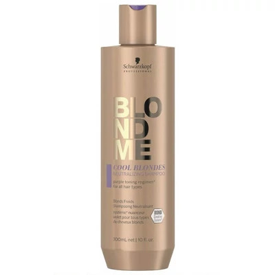 Schwarzkopf BlondMe Hidegszőke Sampon 300 ml