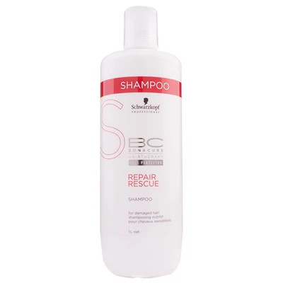 Schwarzkopf Bonacure Repair Rescue Mélyen Ápoló és Regeneráló Hajsampon 1000 ml