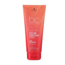   Schwarzkopf Bonacure Sun Protect Scalp, Hajsampon és Tusfürdő 200 ml