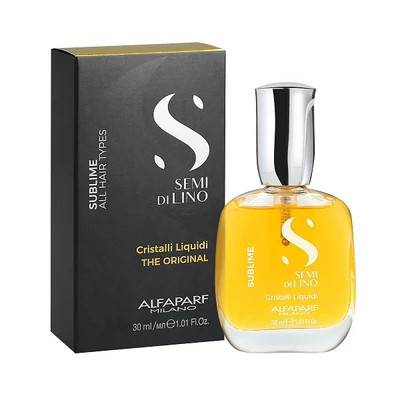 Alfaparf Semi di Lino Sublime Cristalli Liquidi hajvégápoló olaj, 50 ml